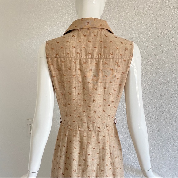 Burberry logo print shirt dress - Picture 5 of 10